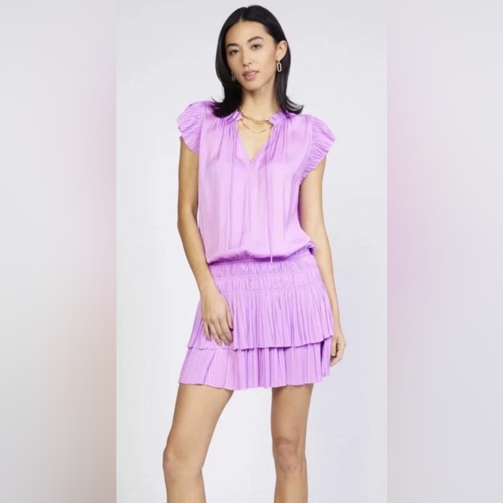 Current Air Pink Pleated Garment